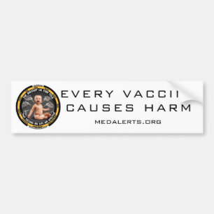 Autocollant De Voiture Chaque vaccin cause du mal