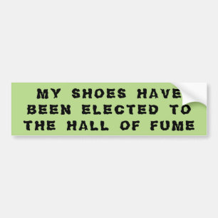 Autocollant De Voiture Chaussures Skinky dans la Salle de Fume