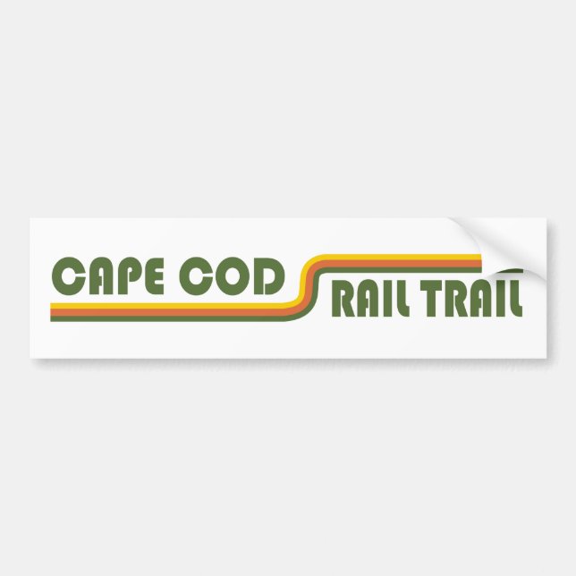 Autocollant De Voiture Chemin de fer Cape Cod (Devant)