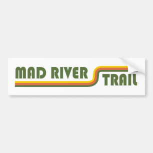 Autocollant De Voiture Chemin de la rivière Mad Dayton Ohio