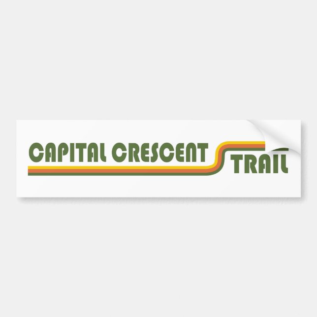 Autocollant De Voiture Chemin du Croissant-Capital (Devant)