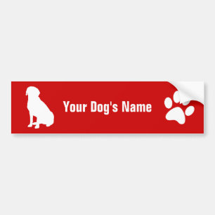 Autocollant De Voiture Chesapeake Bay ェ Retriever ー Revoir ・ véhicules レ