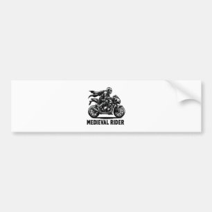 Autocollant De Voiture Chevalier médiéval