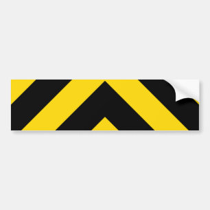 Autocollant De Voiture Chevrons audacieux de la route