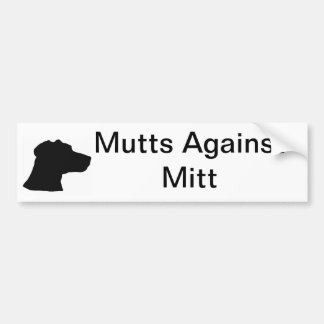Autocollant De Voiture Chiens contre le gant