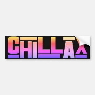 Autocollant De Voiture Chillax