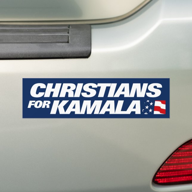 Autocollant De Voiture Chrétiens Pour Kamala 2024 (En voiture)