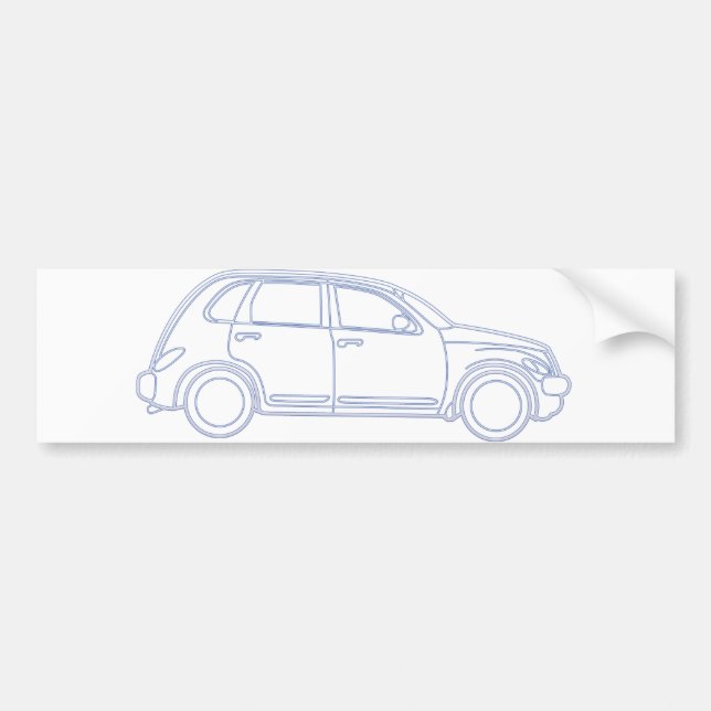 Autocollant De Voiture Chrysler PT Cruiser (Devant)