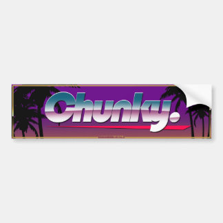 Autocollant De Voiture « Chunky » Slapsticker