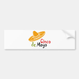 Autocollant De Voiture Cinco De Mayo