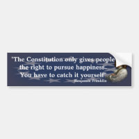 Citation de Benjamin Franklin sur la Constitution