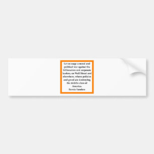 Autocollant De Voiture Citation de ponceuses de Bernie