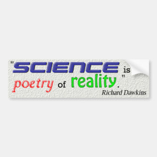 Autocollant De Voiture Citation de Richard Dawkins