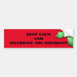Autocollant De Voiture Citation Fun Celebrate Holidays