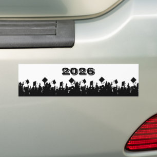 Autocollant De Voiture Classe de BumperSticker 2012 ChooseBkGrd/Année/cou