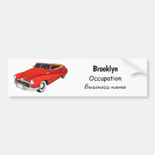 Autocollant De Voiture Classic red 1948 automobile 