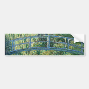 Autocollant De Voiture Claude Monet - Eau Lily étang, Harmonie verte