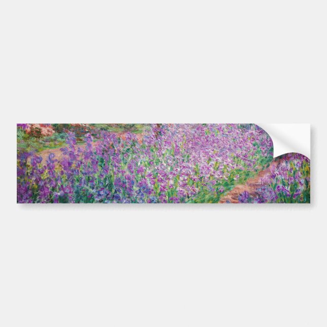 Autocollant De Voiture Claude Monet - Le jardin de l'artiste à Giverny (Devant)