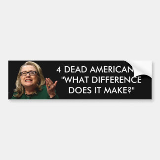 Autocollant De Voiture Clinton - quelle différence fait-elle ?