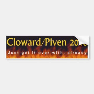 Autocollant De Voiture Cloward et Piven 2016