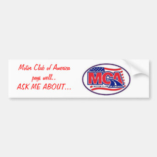 Autocollant De Voiture Club de moteur de l'Amérique - le 40for80.com