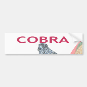 Autocollant De Voiture Cobra dans le panier Imprimer