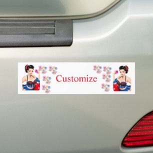 Autocollant De Voiture Cocktail Party Girl Thunder_Cove