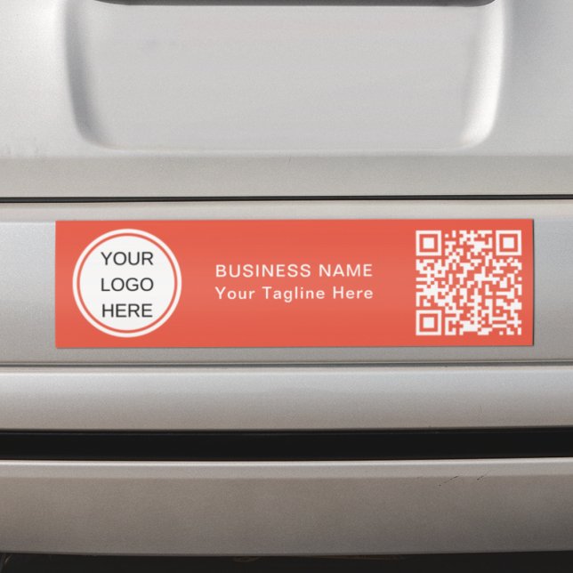 Autocollant De Voiture Code QR moderne et logo professionnel Voiture prof (Créateur téléchargé)
