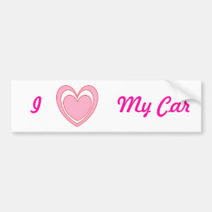 Autocollant De Voiture Coeur 2