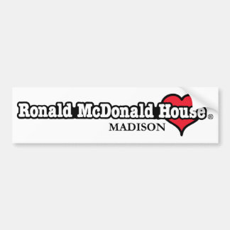 Autocollant De Voiture Coeur de Ronald McDonald
