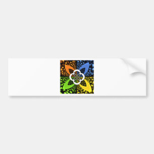 Autocollant De Voiture Coeurs Iridescente Polka sans soudure Point Art Ab
