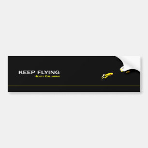 Autocollant De Voiture Colle Keep Flying