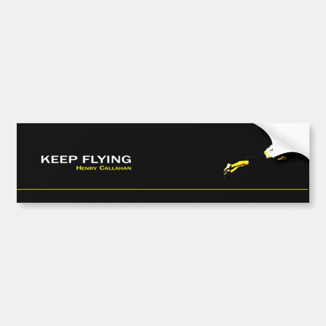 Autocollant De Voiture Colle Keep Flying (Devant)