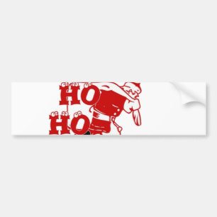 Autocollant De Voiture Collection Père Noël Ho Ho Ho Ho