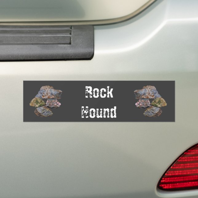 Autocollant De Voiture Collectionneurs Rock Hound Drôle (En voiture)