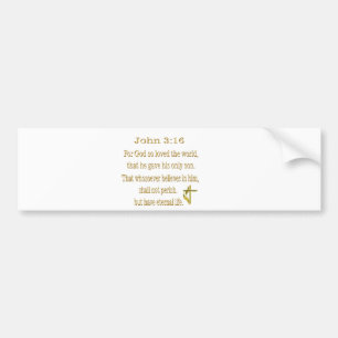Autocollant De Voiture Collier de Christian Bumper