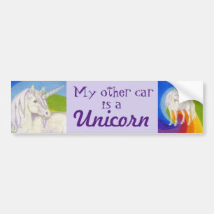 Autocollant De Voiture Collier de pare-chocs Unicorn