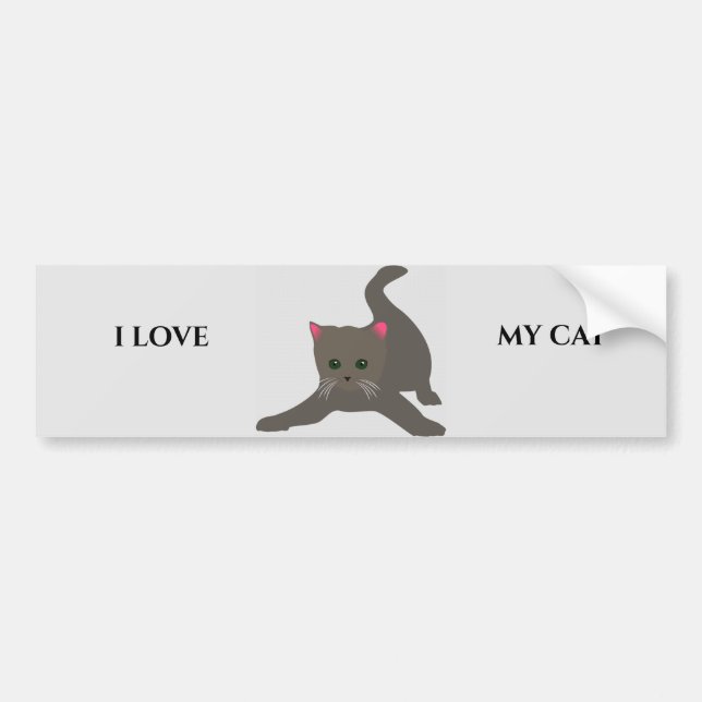 Autocollant De Voiture Colonne de pare-chocs CAT. (Devant)