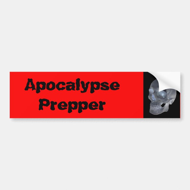 Autocollant De Voiture Colonne de pare-chocs d'Apocalypse (Devant)