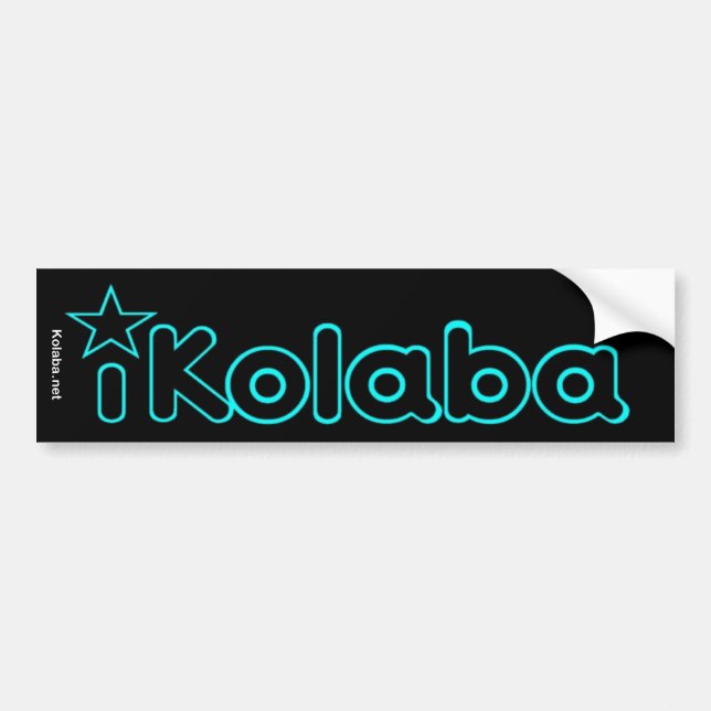 Autocollant De Voiture Colonne de pare-chocs iKolaba (Devant)