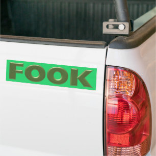 Autocollant De Voiture Colonne de pare-chocs vert pâle