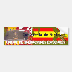 Autocollant De Voiture Commando de la Marine royale espagnole