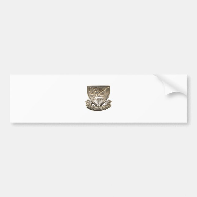 Autocollant De Voiture Commando Kieffer - Insigne 1er BFMC (Devant)