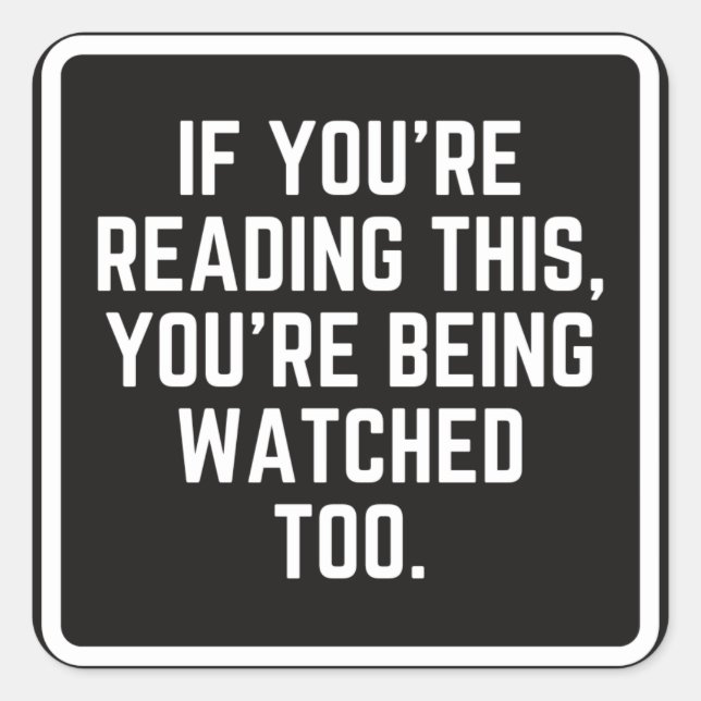 Autocollant de voiture complot drôle (Devant)