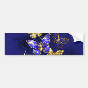 Autocollant De Voiture Composition avec papillons Sapphire