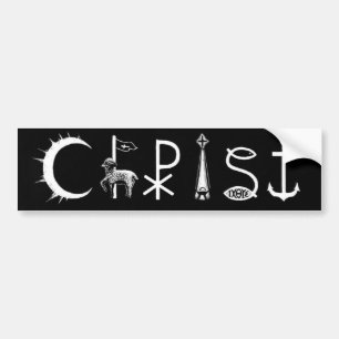 Autocollant De Voiture conception 2 du Christ
