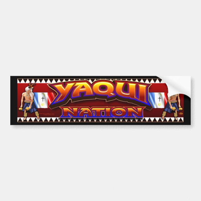 Autocollant De Voiture Conception de BumperSticker de danseur de cerfs (Devant)