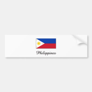 Autocollant De Voiture Conception de drapeau de Philippines