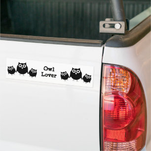 Autocollant De Voiture Conception des hiboux