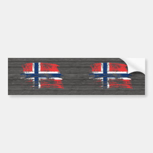 Autocollant De Voiture Conception norvégienne fraîche de drapeau